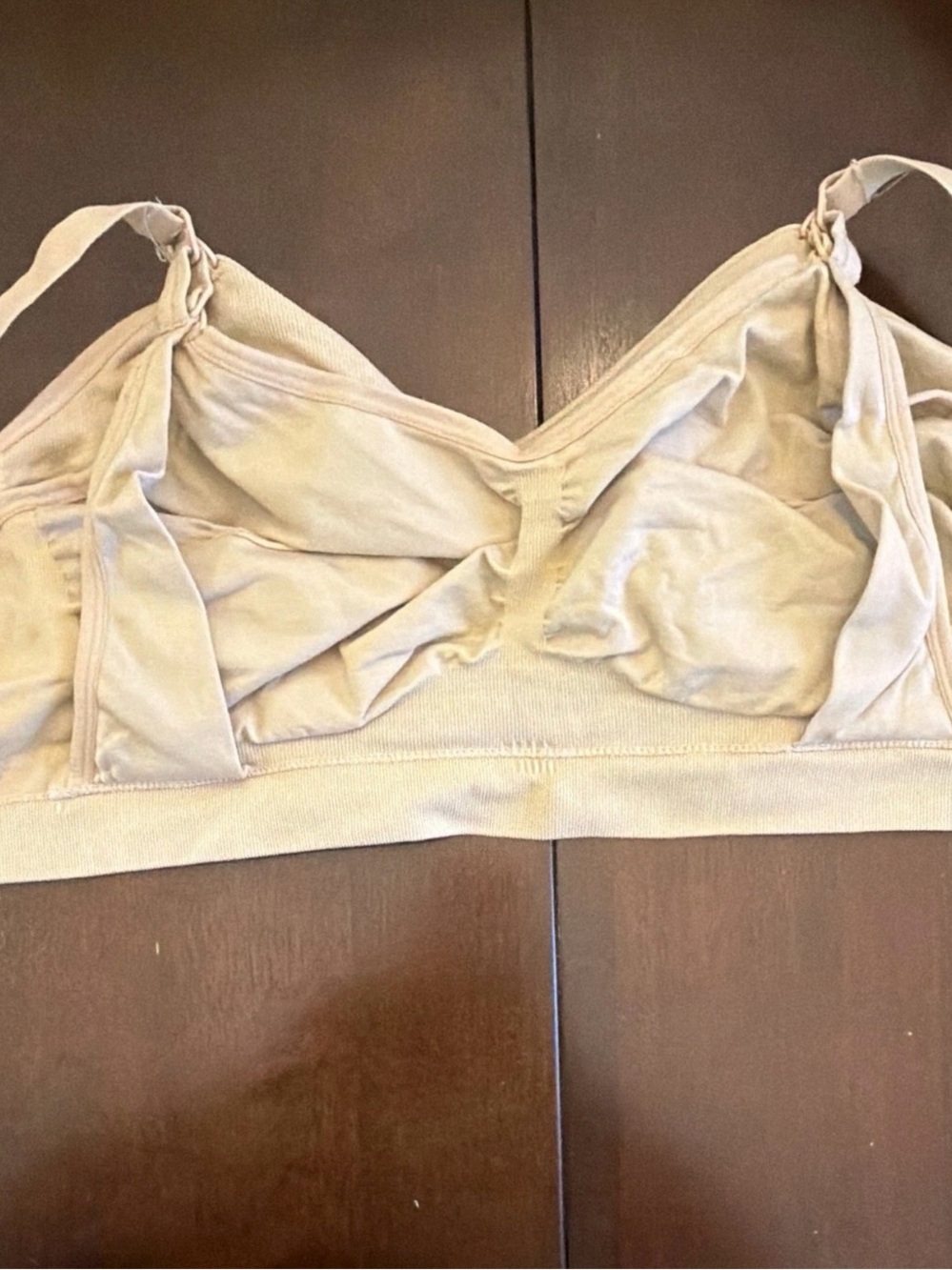 Kindred Bravely Wireless Nursing and Pumping Bralette in Light Beige Taupe